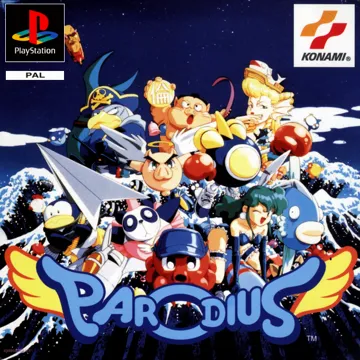 Parodius (EU) box cover front